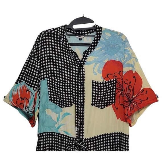 The Kit Issa Jumpsuit Gingham Camellia - Picture 4 of 15